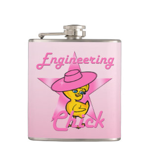 Engineering Chick #8 Flachmann