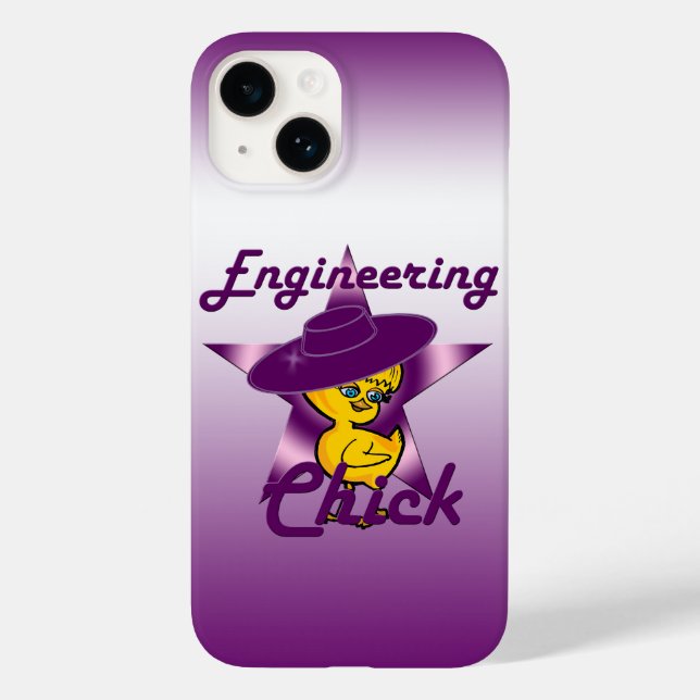 Engineering Chick #9 Case-Mate iPhone Hülle (Rückseite)