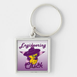 Engineering Chick #9 Schlüsselanhänger