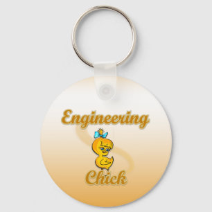 Engineering Chick Schlüsselanhänger