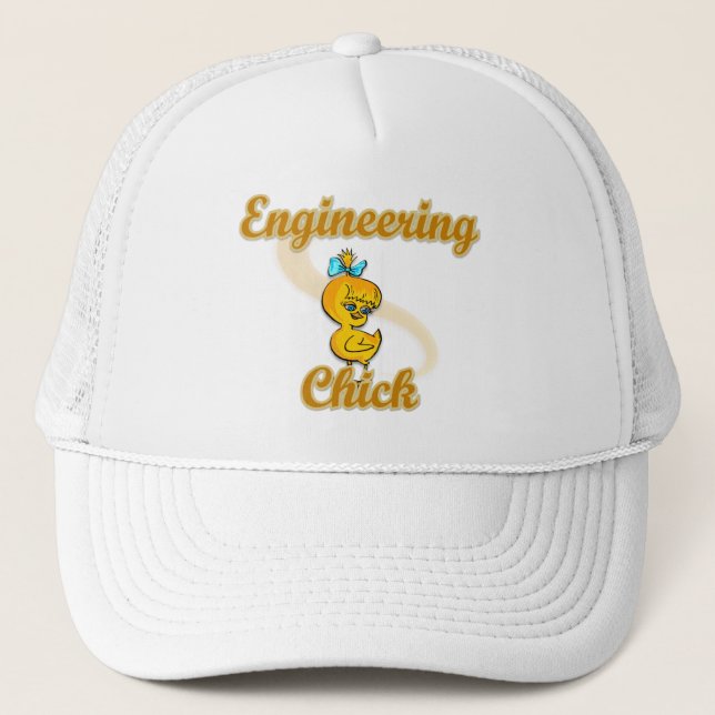 Engineering Chick Truckerkappe (Vorderseite)