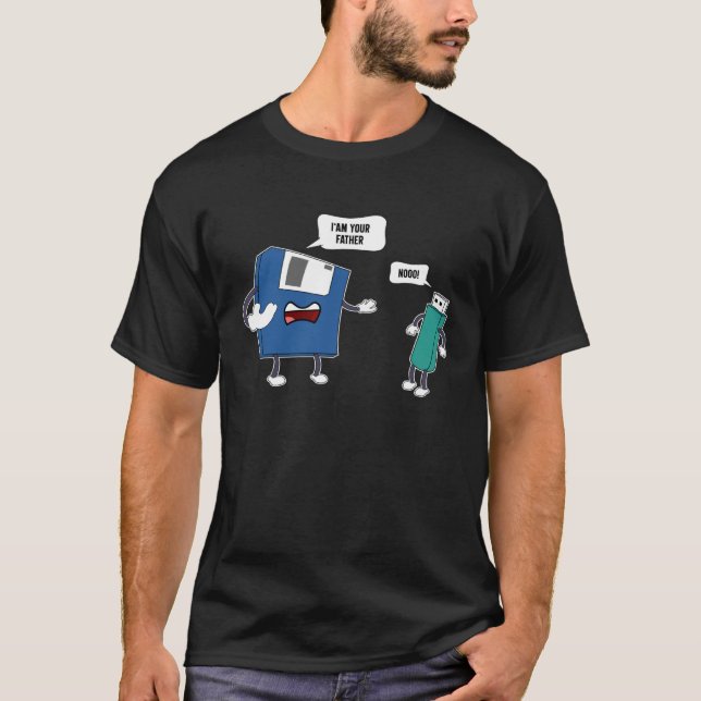 Engineering Floppy Disk Computer Engineer Programm T-Shirt (Vorderseite)