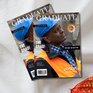 Engineering Magazin Foto Graduierungsparty Einladung