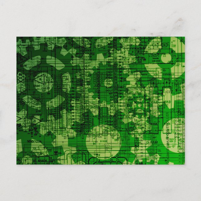 Engineering Postkarte (Vorderseite)