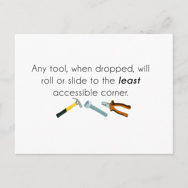 Engineering-Spaß Postkarte (Vorderseite)