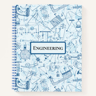 Engineering Spiral Notebook Notizbuch
