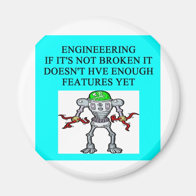 ENGINEERINGjoke Magnet (Vorne)