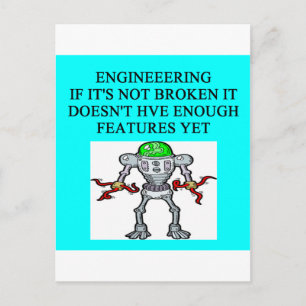 ENGINEERINGjoke Postkarte