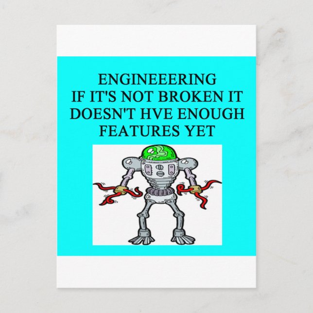 ENGINEERINGjoke Postkarte (Vorderseite)
