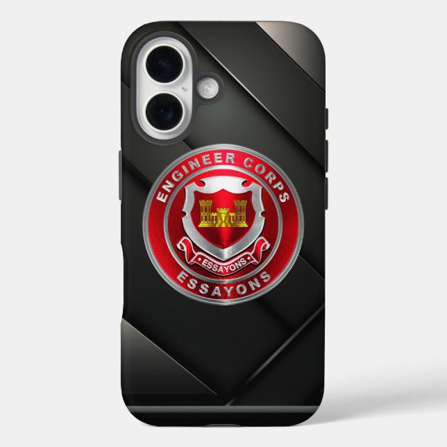 Engineeringkorps Case-Mate iPhone Hülle (Rückseite)