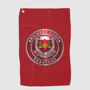Engineeringkorps Golfhandtuch
