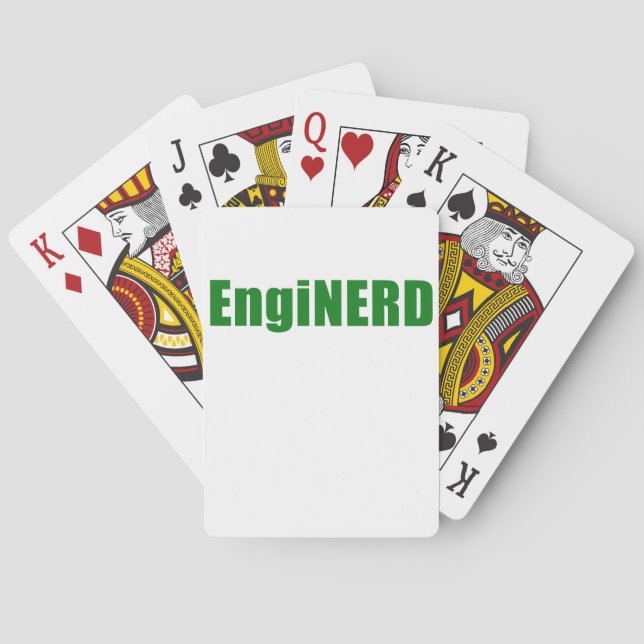 Enginerd Spielkarten (Rückseite)
