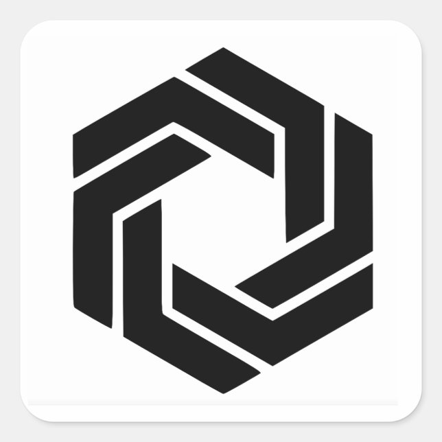 EnGioNeer-Aufkleber Quadratischer Aufkleber (Vorderseite)
