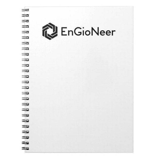 EnGioNeer-Notebook Notizblock (Vorderseite)