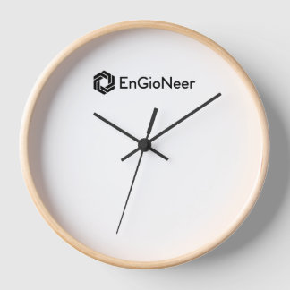 EnGioNeer Wall Clock Uhr