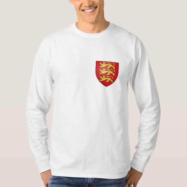 England-Anhänger Jersey T-Shirt (Vorderseite)