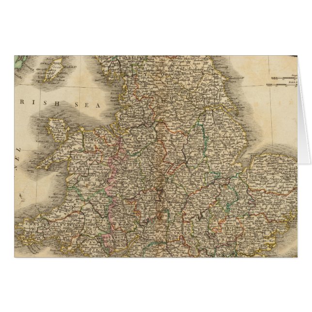 England Atlas Karte 2 (Vorderseite (Horizontal))