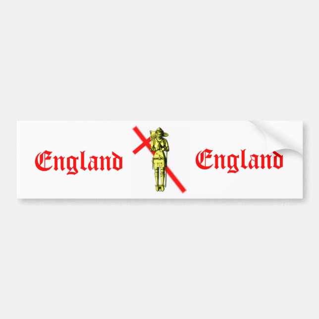 England Autoaufkleber (Vorne)