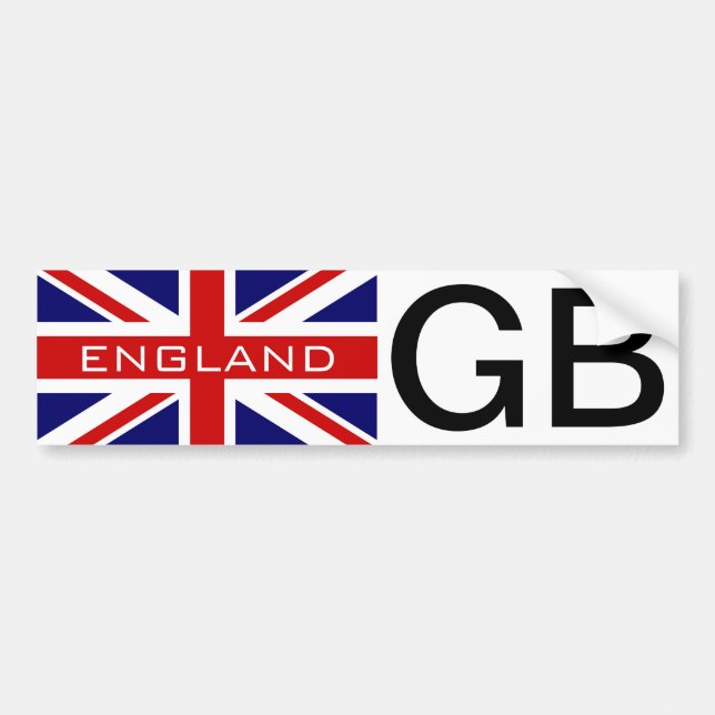 England Autoaufkleber | Flagge der britischen Gewe (Vorne)