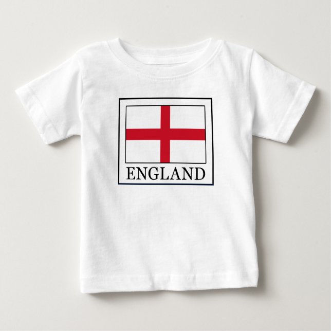 England Baby T-shirt (Vorderseite)