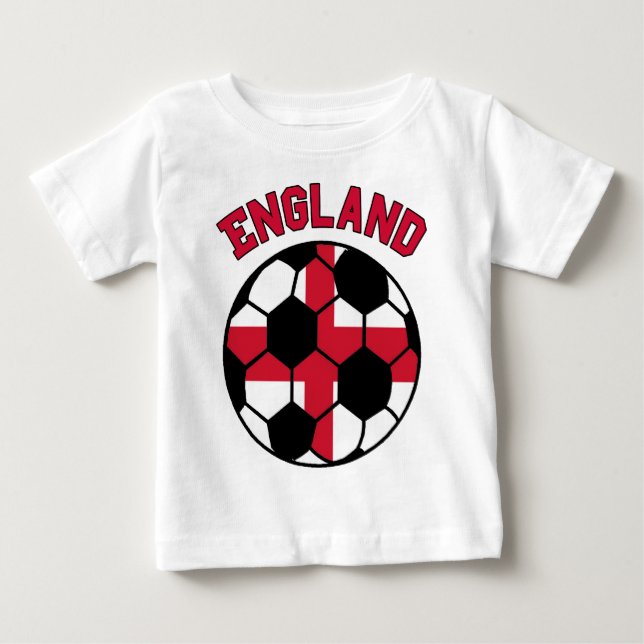 England Baby T-shirt (Vorderseite)