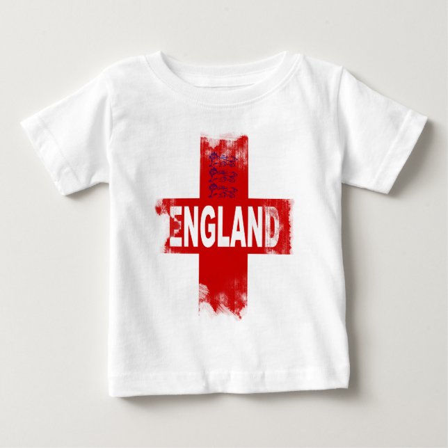 England Baby T-shirt (Vorderseite)