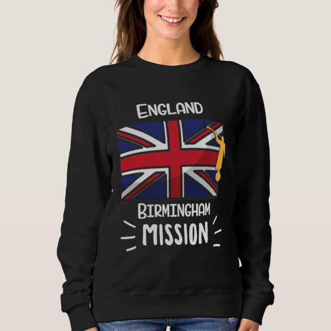 England Birmingham Mormon LDS Mission Missionary Sweatshirt (Vorderseite)