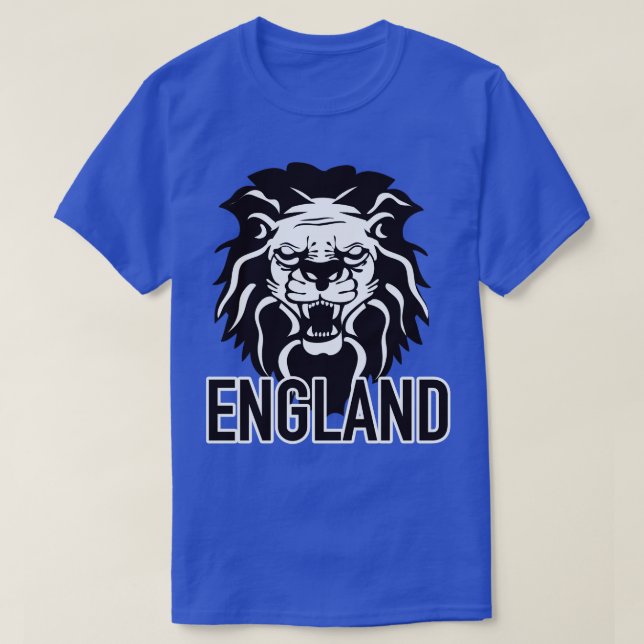 England brüllt Lion T-Shirt (Design vorne)