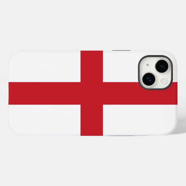 England Case-Mate iPhone Hülle (Rückseite (Horizontal))