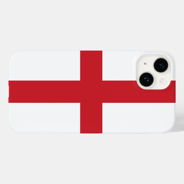 England Case-Mate iPhone Hülle (Rückseite (Horizontal))
