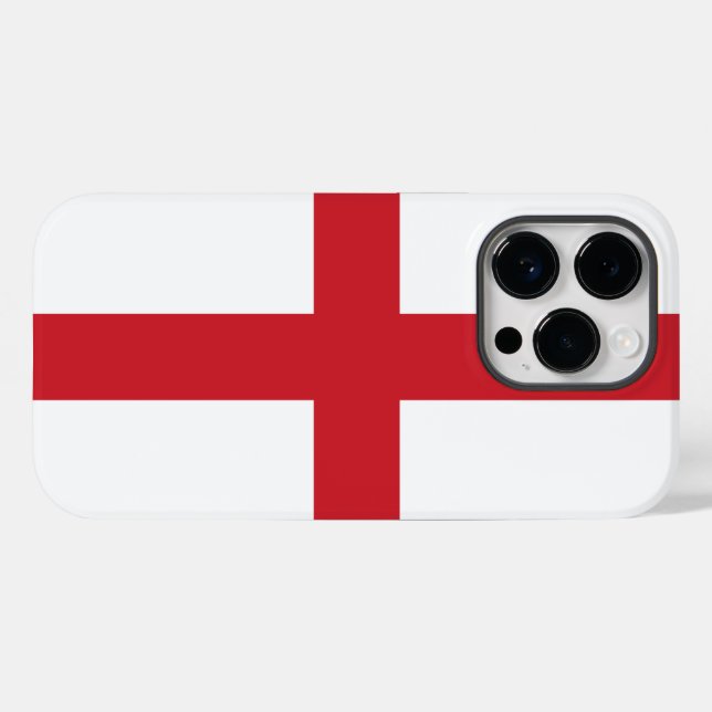 England Case-Mate iPhone Hülle (Rückseite (Horizontal))
