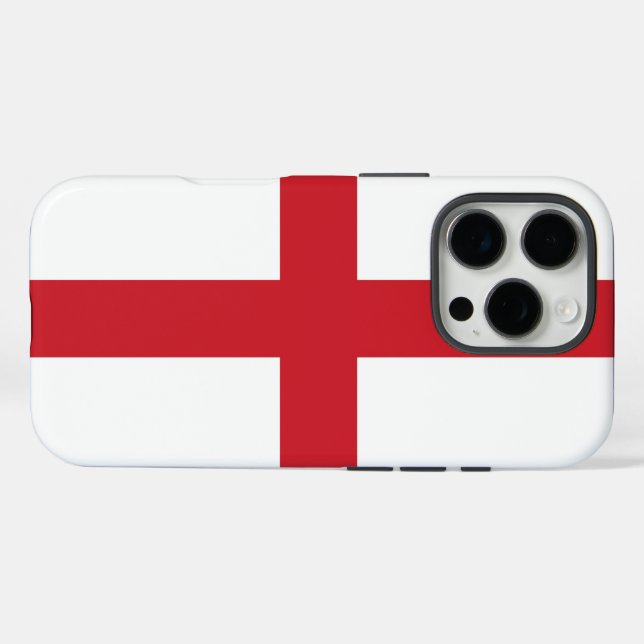 England Case-Mate iPhone Hülle (Rückseite (Horizontal))
