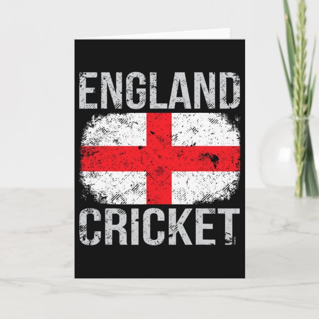 England Cricket  Karte (Vorderseite)