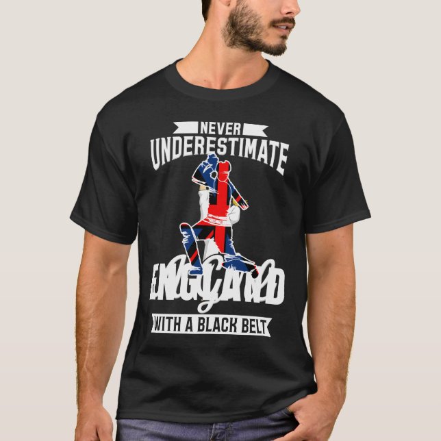 England Cricket T - Shirt 2019 Internationale Fans (Vorderseite)