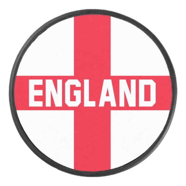 England Eishockey Puck (Vorderseite)