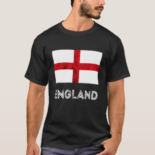 England Englische Flagge St George's Cross Roots E T-Shirt