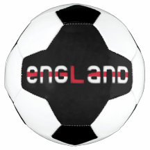 England Englische Flaggenfarben Typografie Sports