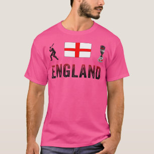 England Fans Cricket Liebhaber Team Englische Fans T-Shirt