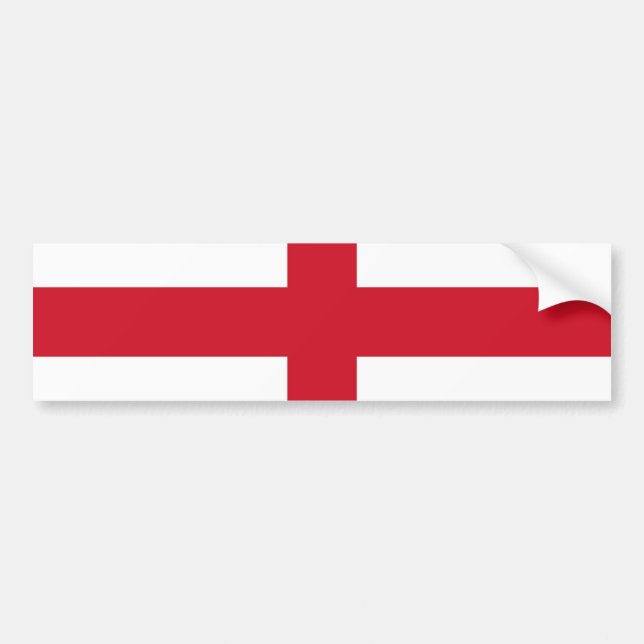 England Flag Autoaufkleber arc3 (Vorne)