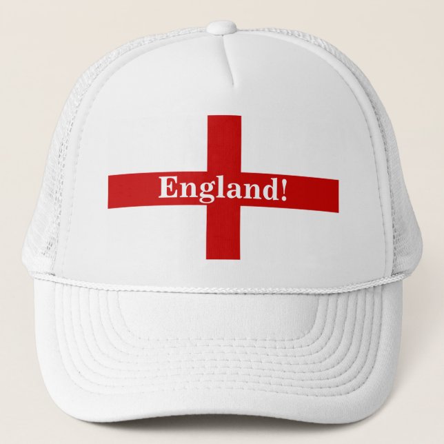 England Flag - Engerland! Engerland! Truckerkappe