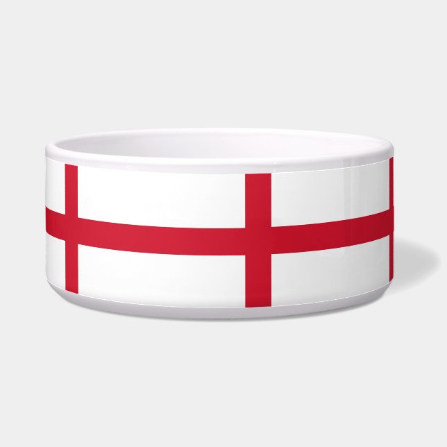 England Flag Pet Bowl Napf (Links)