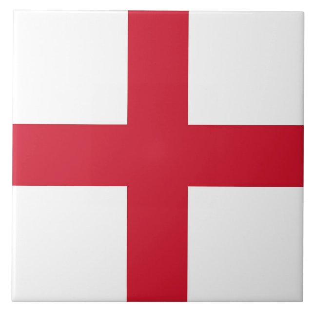 England Flag Tile Fliese (Vorderseite)