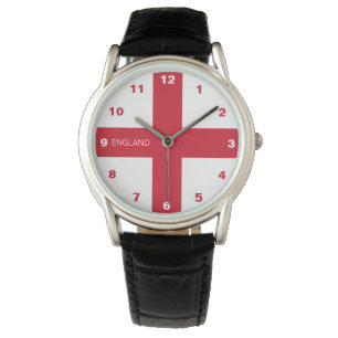 England Flag Watch Armbanduhr