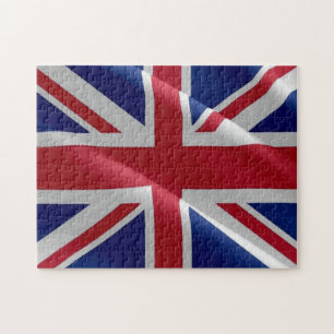 England - Flag Wave Vereinigtes Königreich - Puzzle
