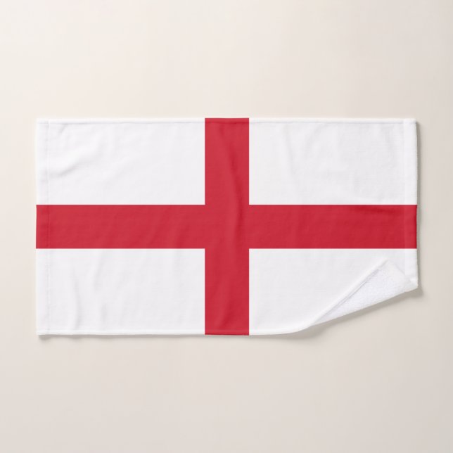 England-Flagge Badhandtuch Set (Handtuch)