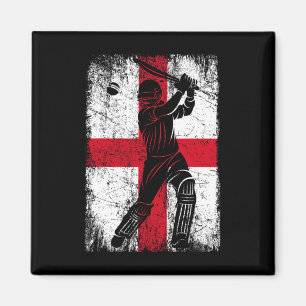 England-Flagge Cricket-Trikot Fan Spieler Trainer Magnet