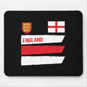England-Flagge Englisch Fußball-Fan Männer Frauen  Mousepad