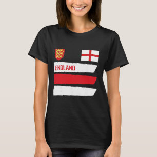 England-Flagge Englisch Fußball-Fan Männer Frauen T-Shirt