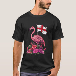 England-Flagge Flamigo englische Wurzeln England E T-Shirt