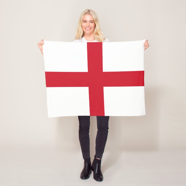 England-Flagge Fleecedecke (Beispiel)